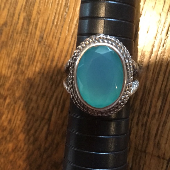 Sterling Turquoise Ring - Picture 1 of 4